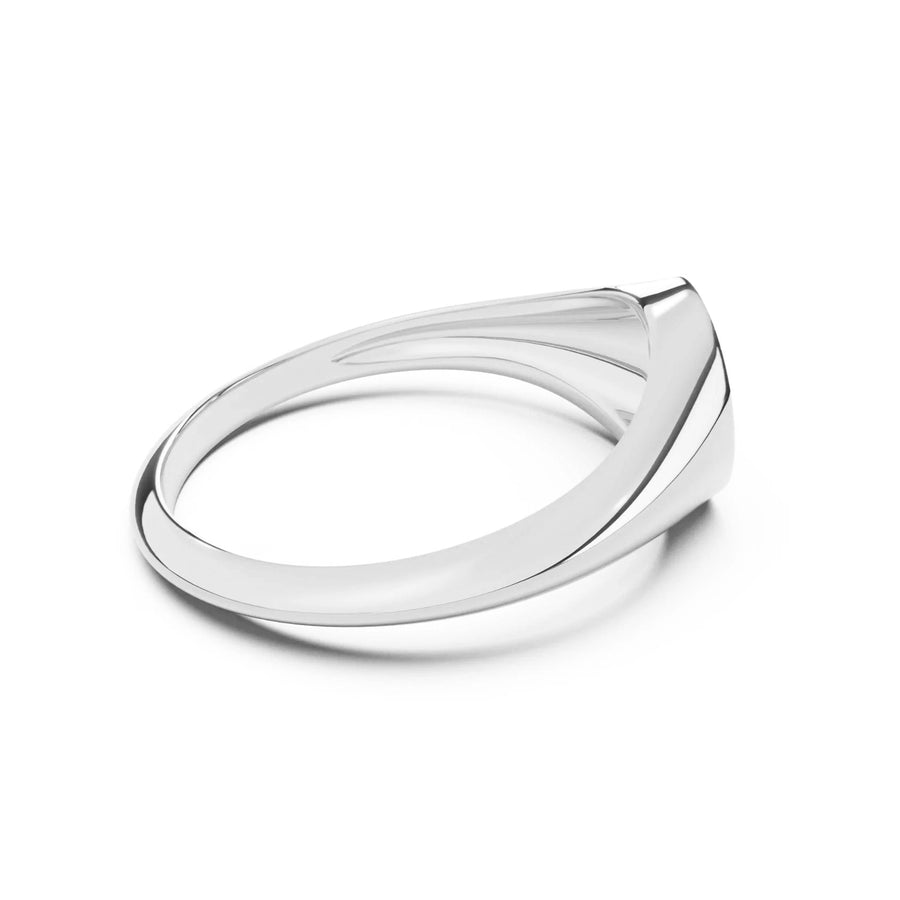 Round Signet | Engraved Initial