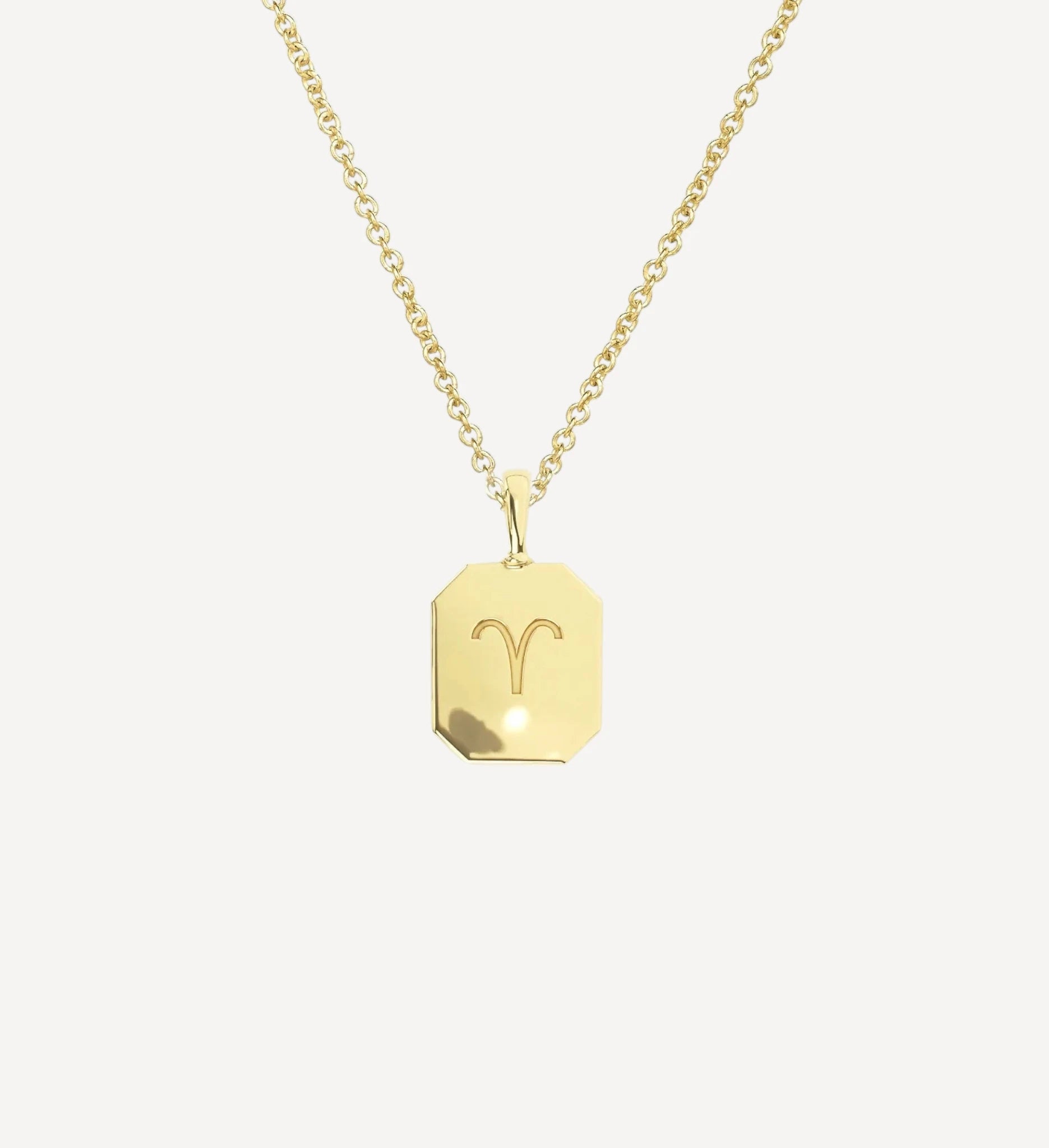 Zodiac Poem Necklace | Octagon