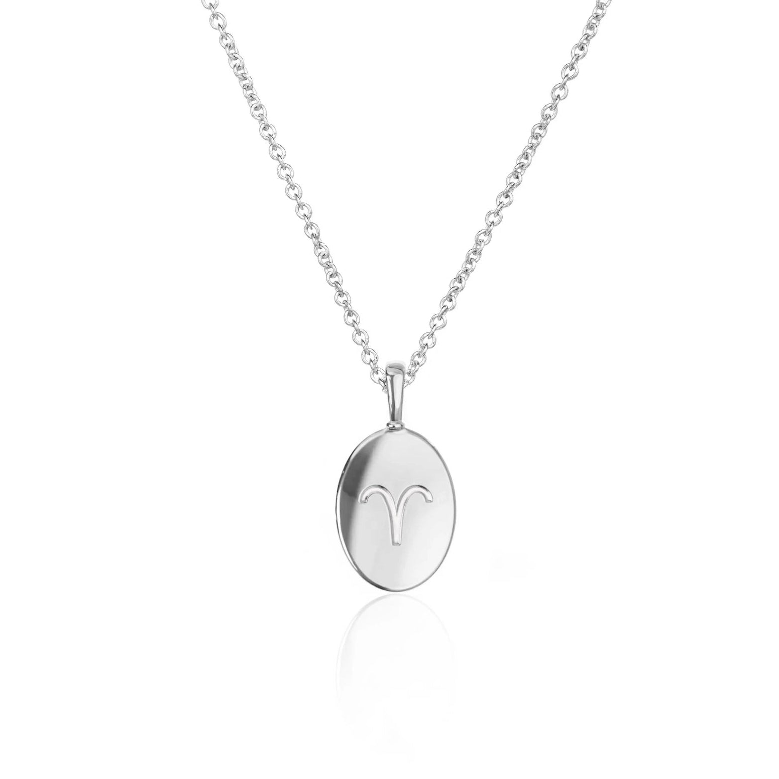 Zodiac Poem Necklace | Oval
