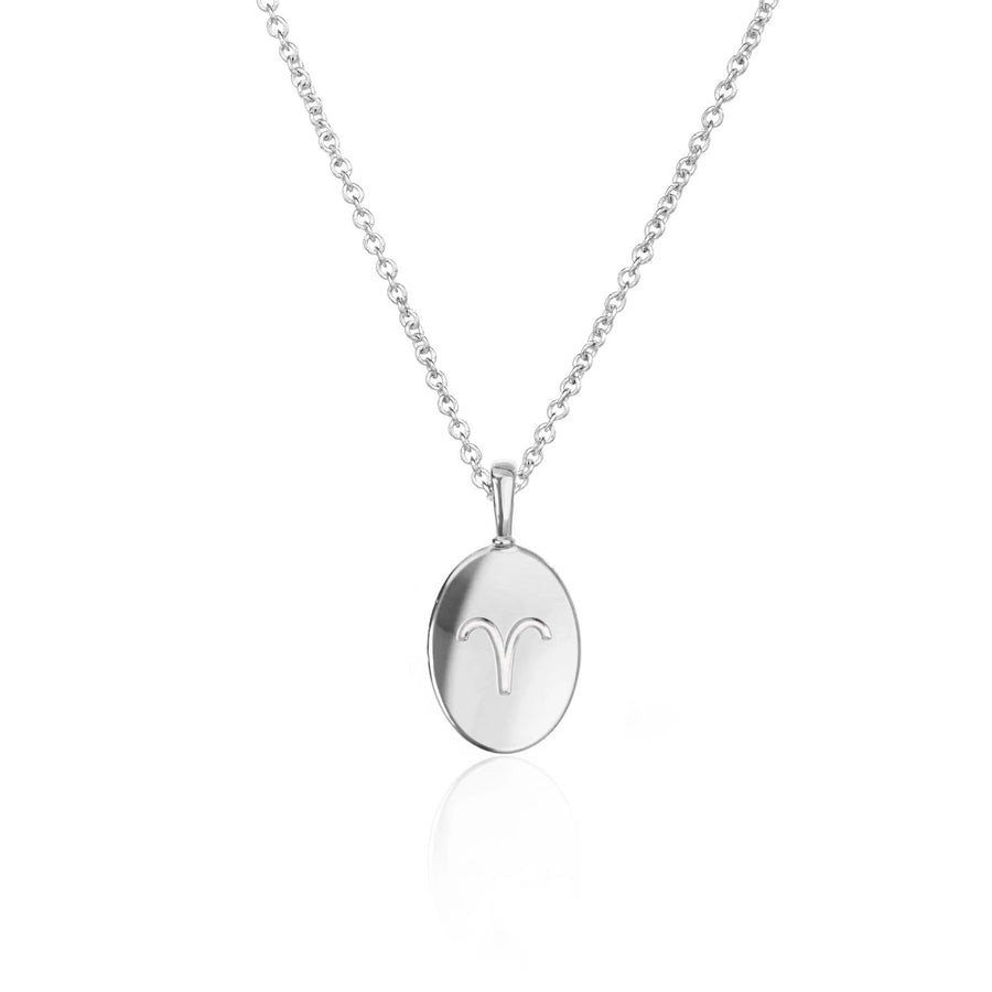 Zodiac Poem Necklace | Oval