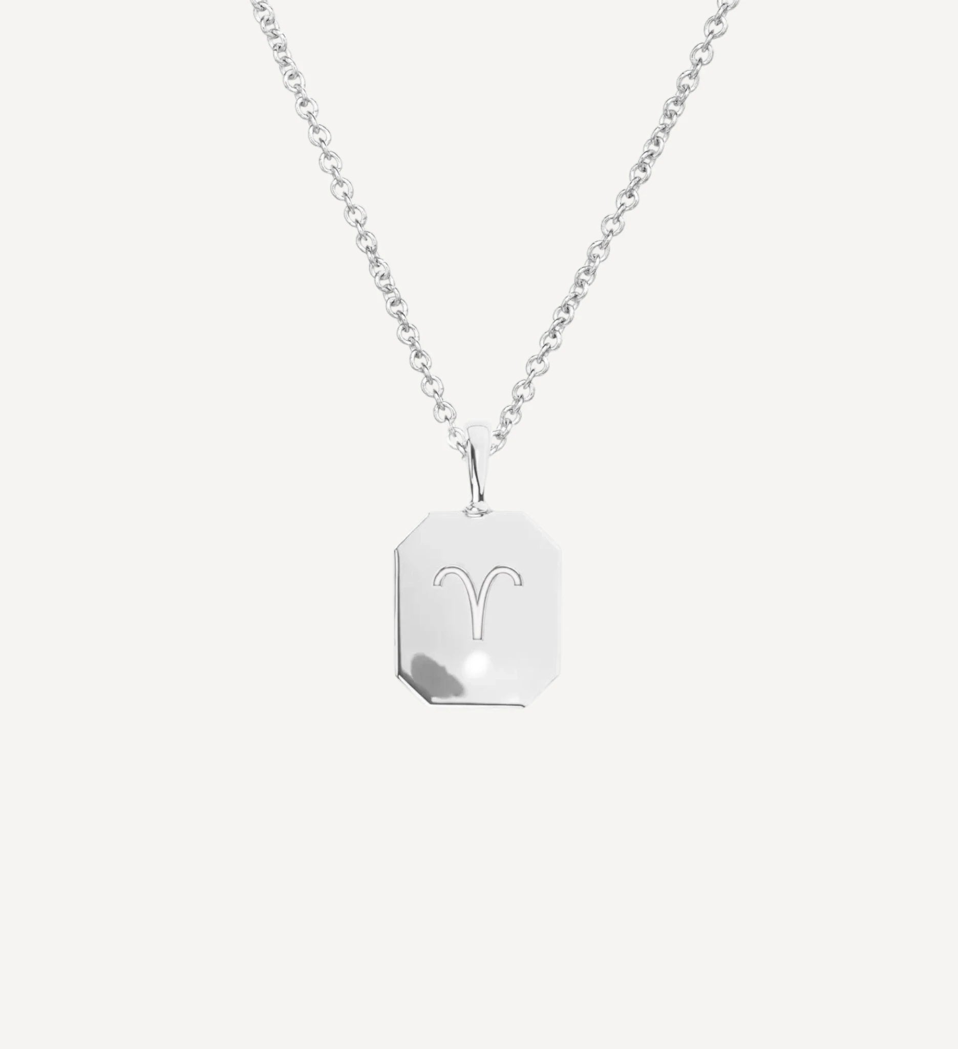 Zodiac Poem Necklace | Octagon