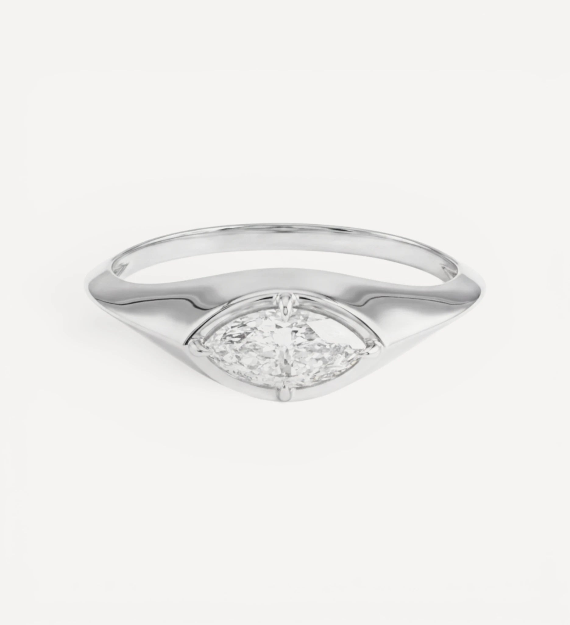 Fenwick Signet Ring | 0.30ct Marquise Diamond