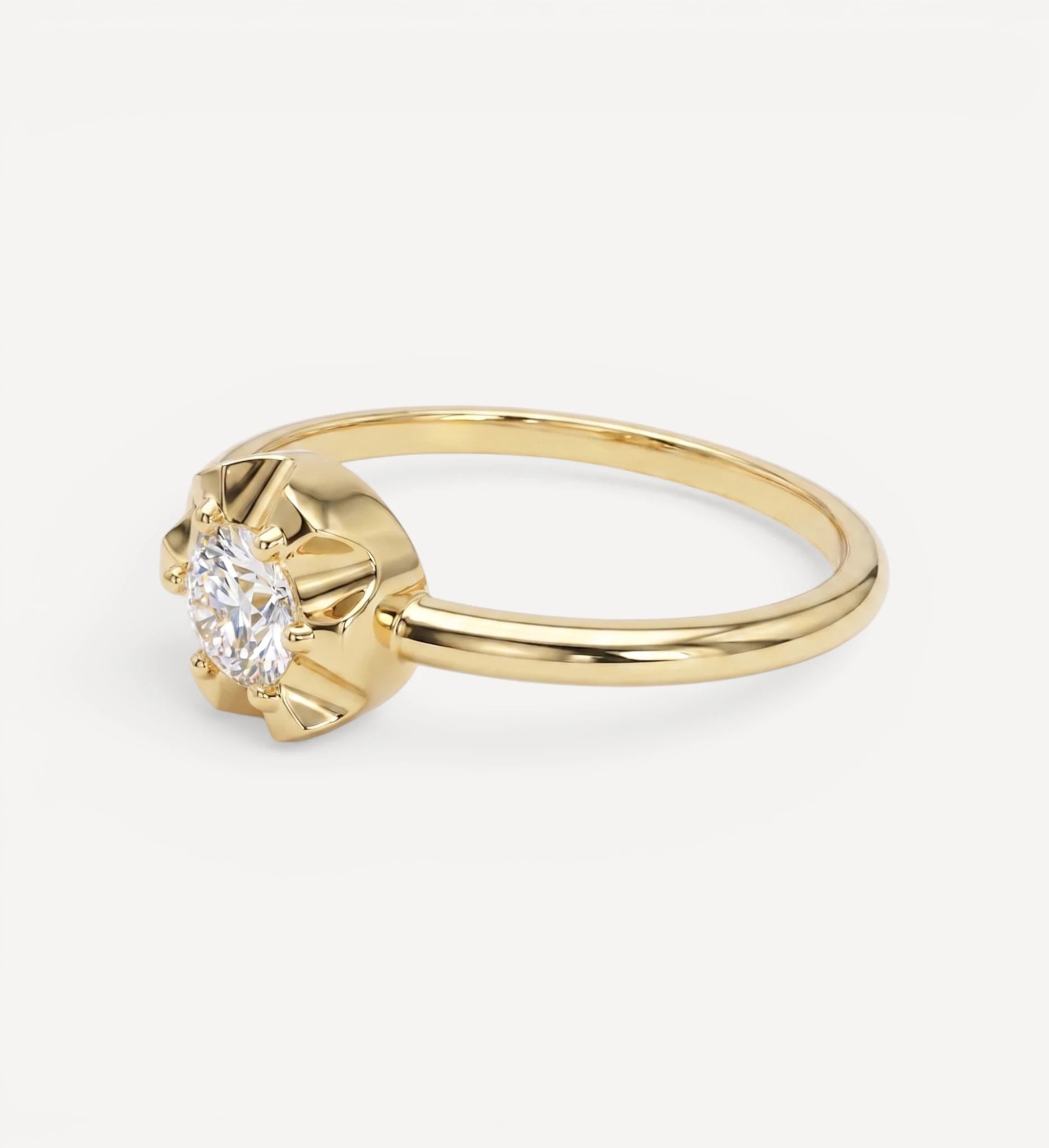 Margot Ring | Round Diamond