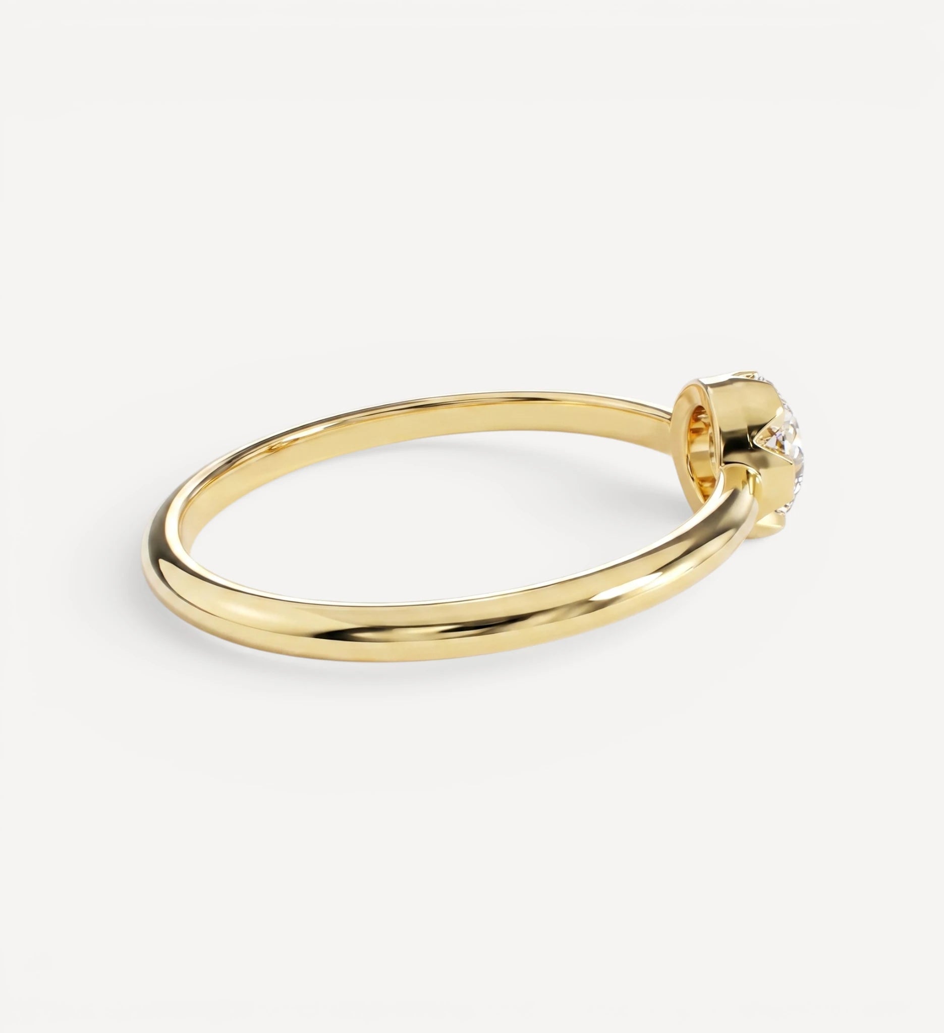 Petite Margot Ring | Round Birthstone