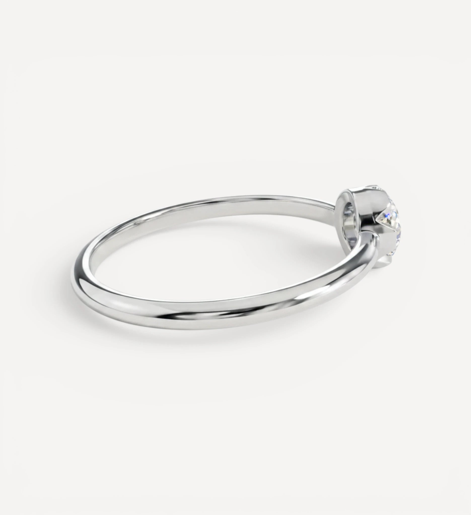 Petite Margot Ring | Round Birthstone