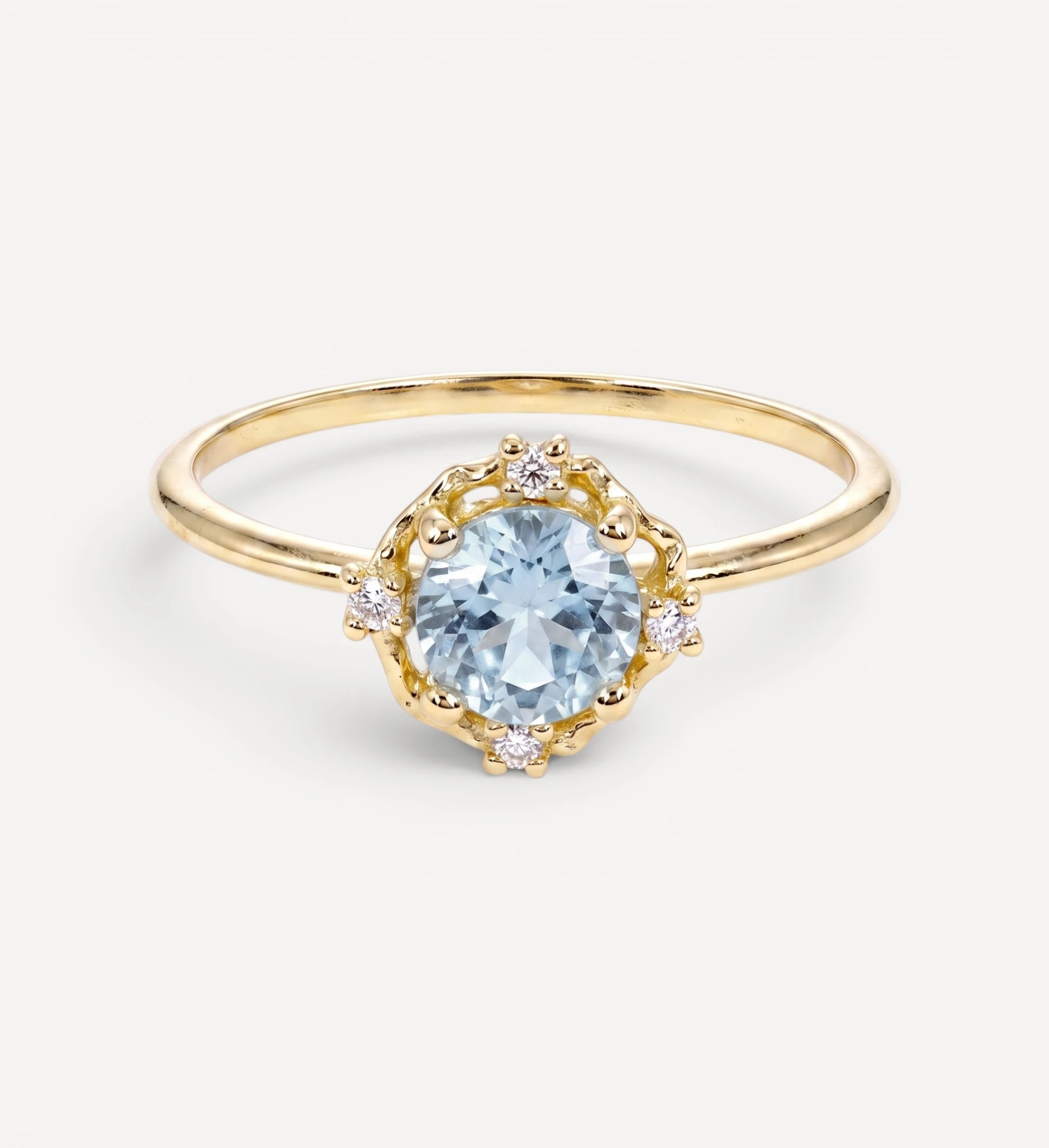 ADRIA | blue topaz & diamonds