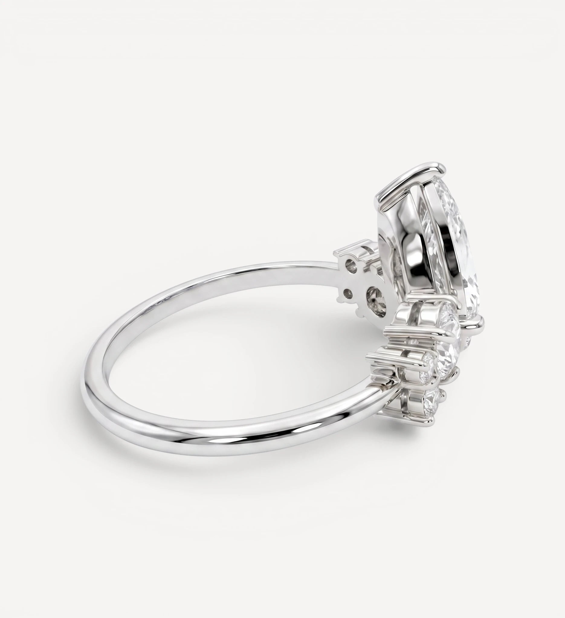 Winifred Diamond Cluster | Pear