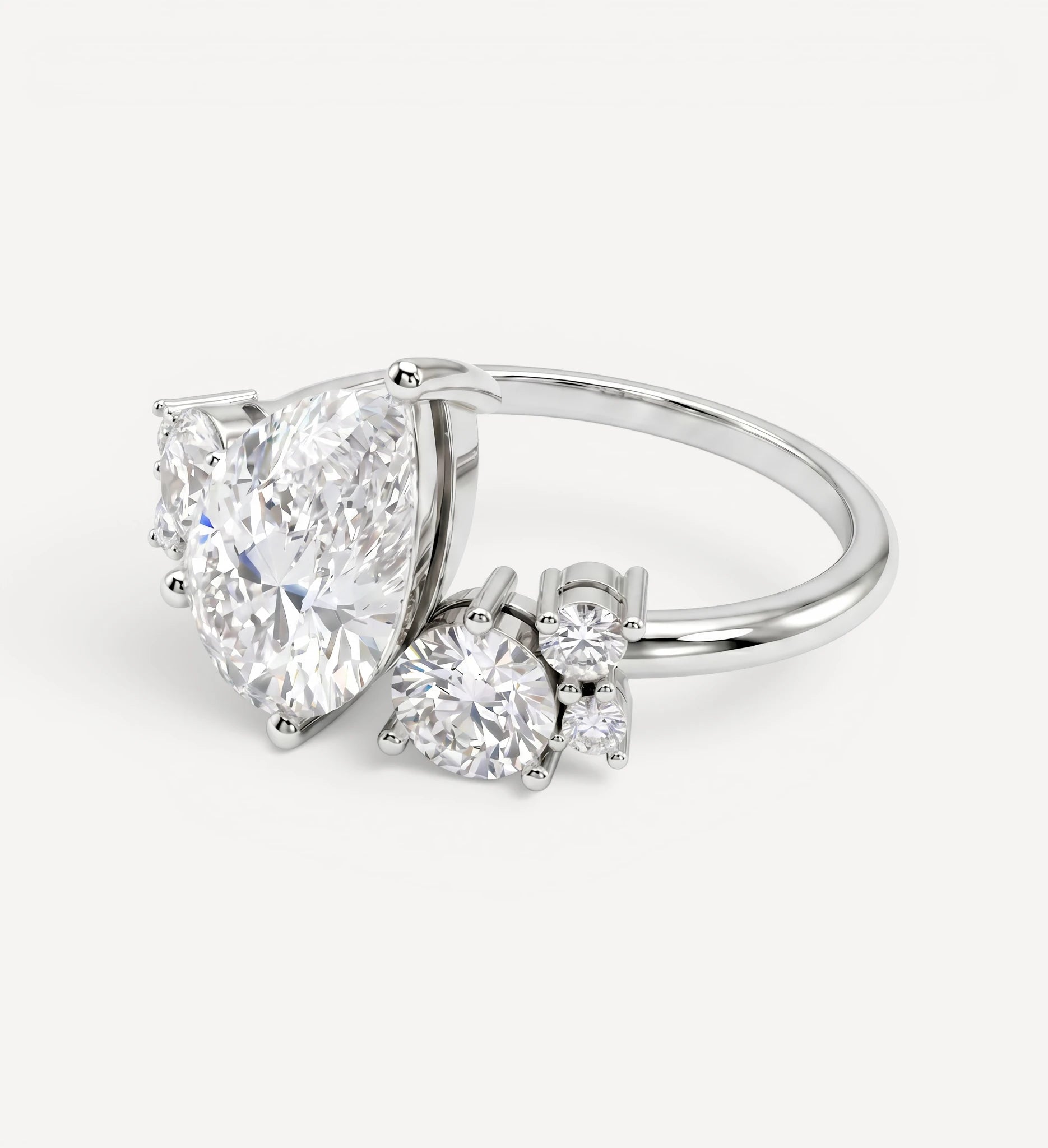 Winifred Diamond Cluster | Pear
