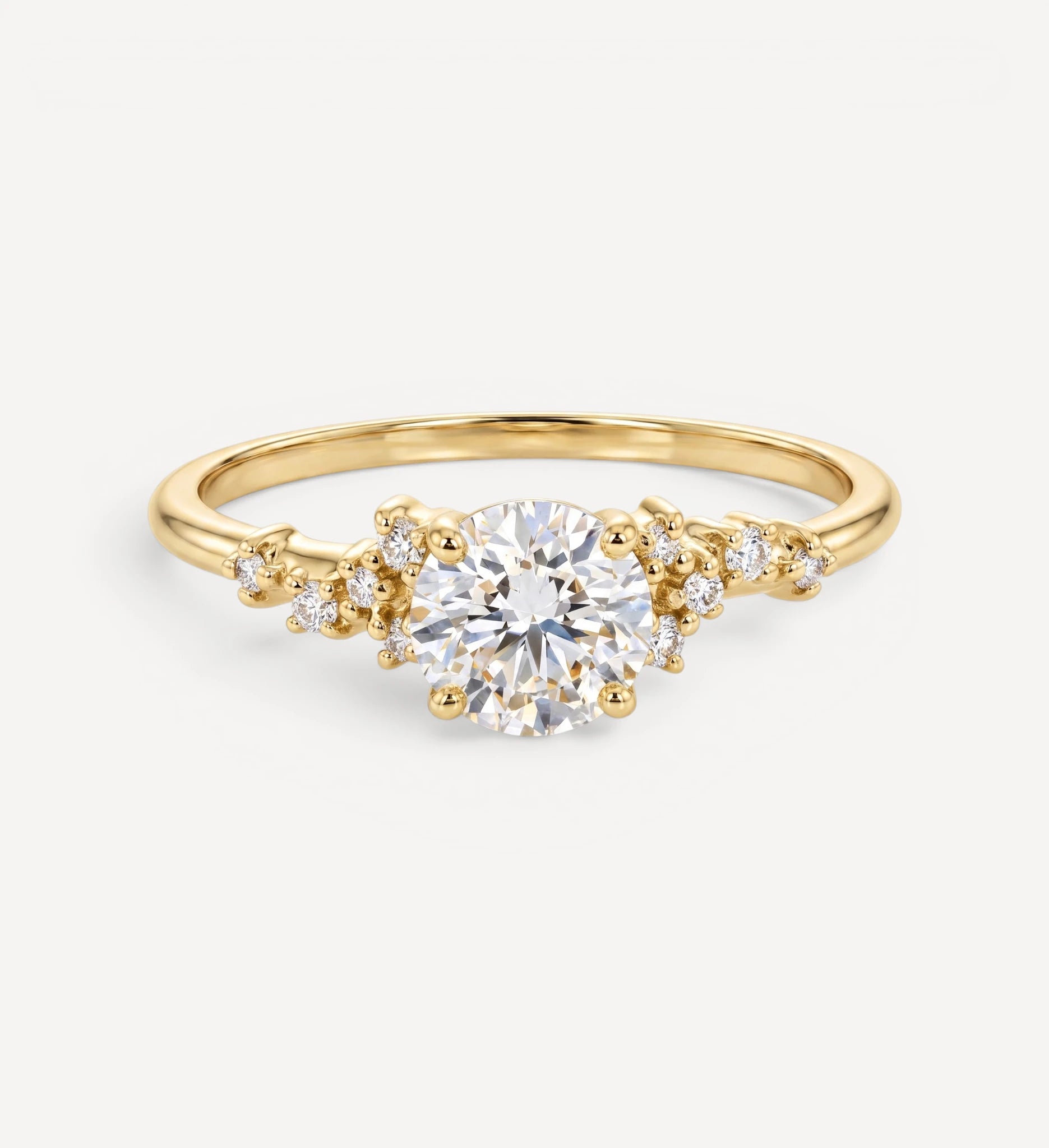 Sienna ring | round diamond