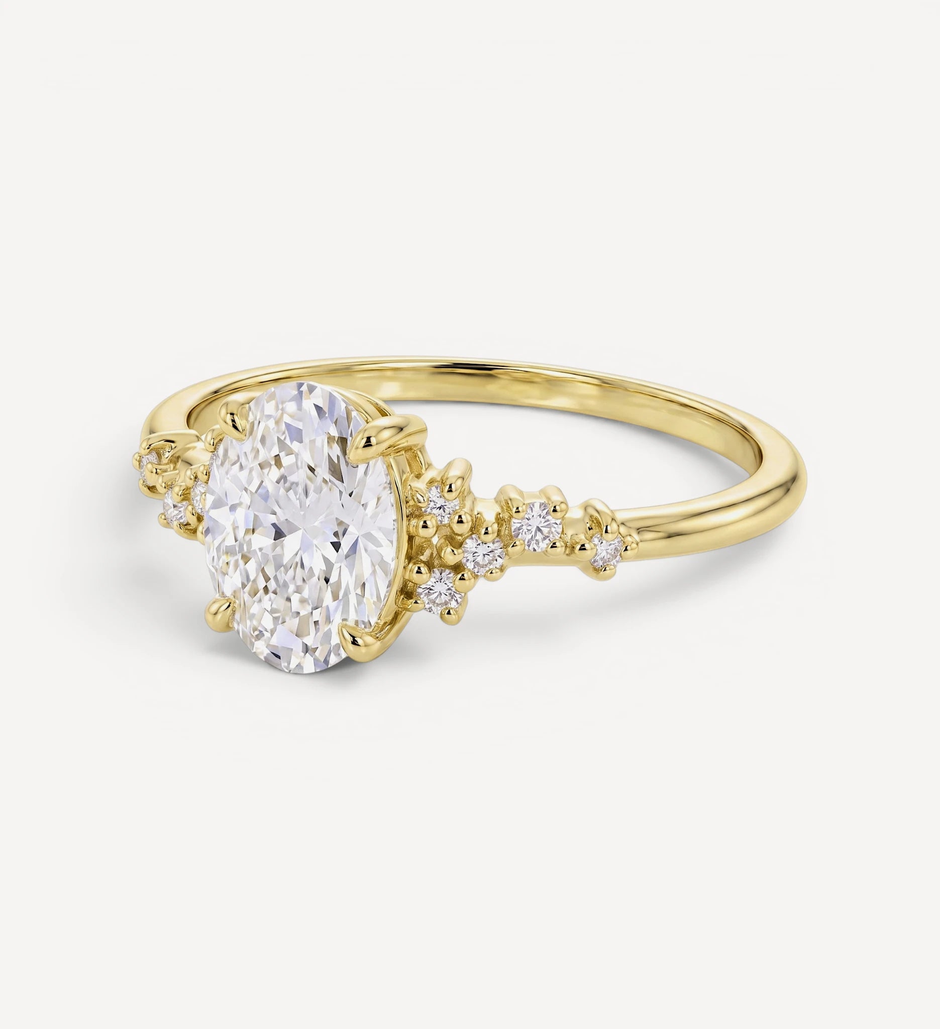 Sienna ring | oval diamond