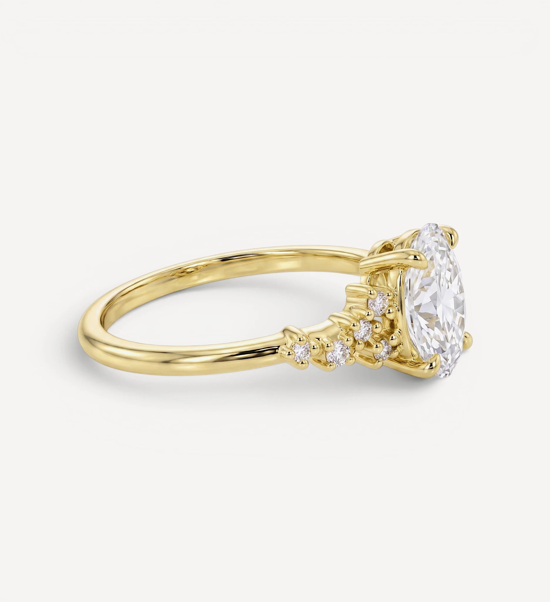 Sienna ring | oval diamond