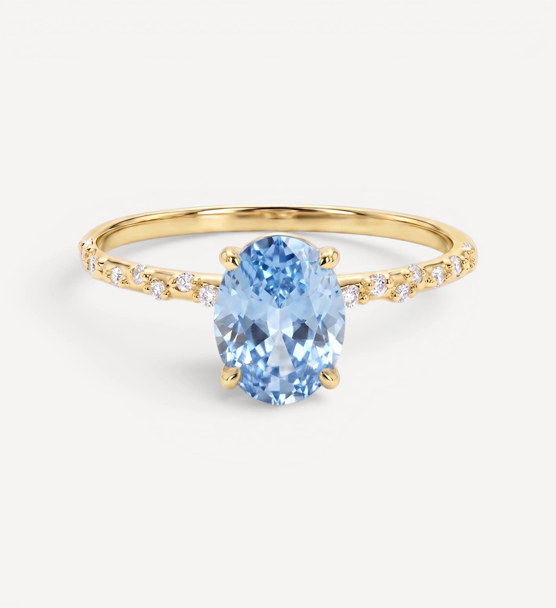 Eden | blue sapphire & diamonds