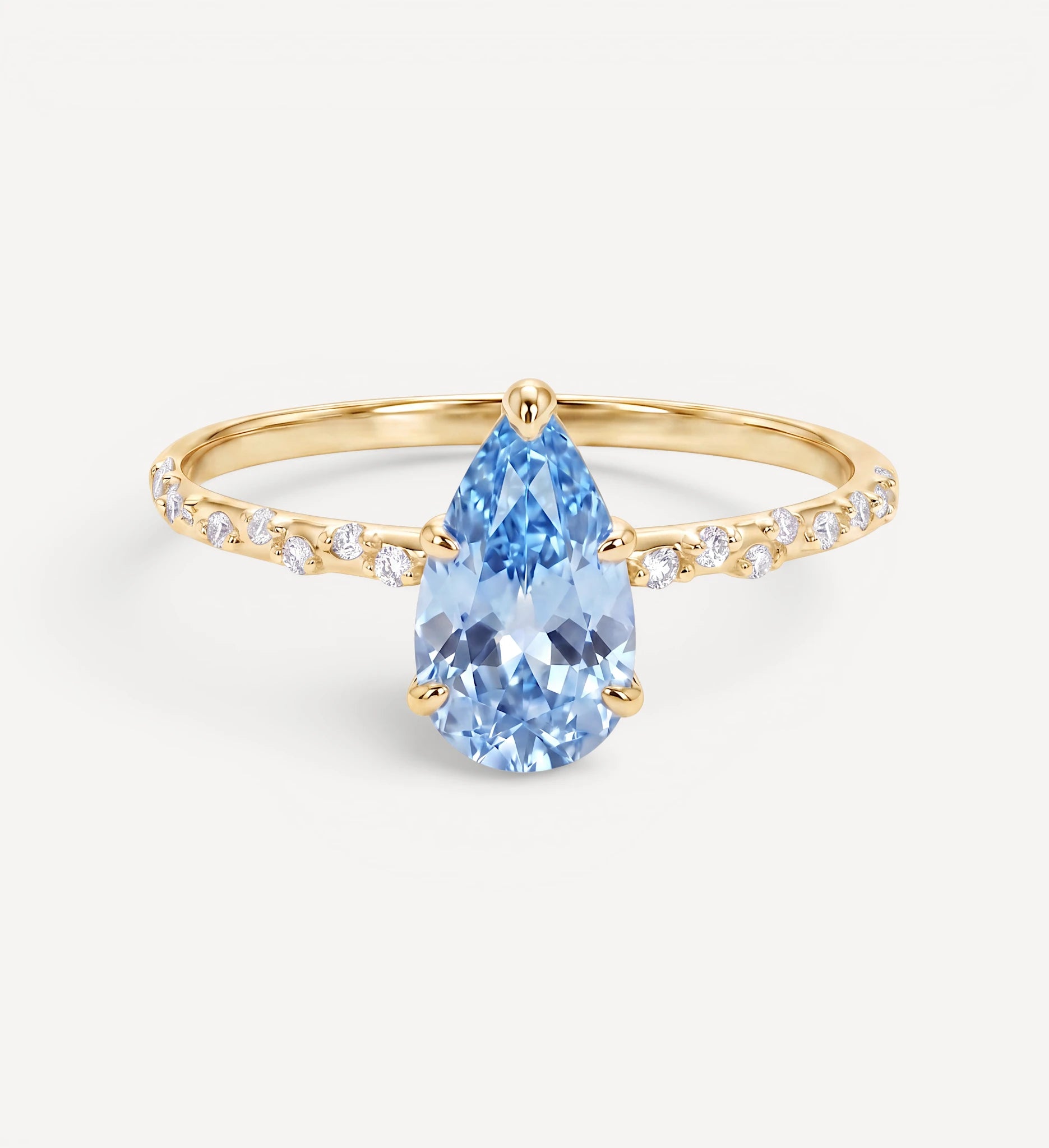 Nessa | blue sapphire & diamonds
