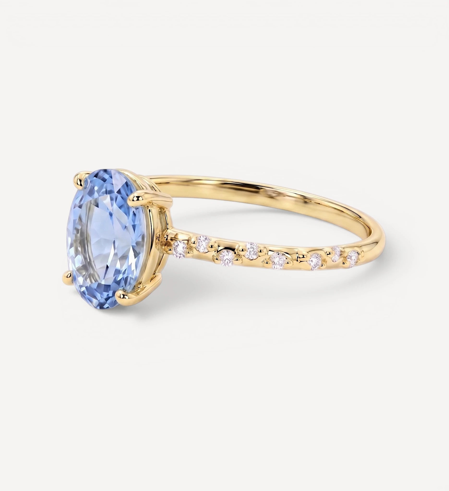 Eden | blue sapphire & diamonds