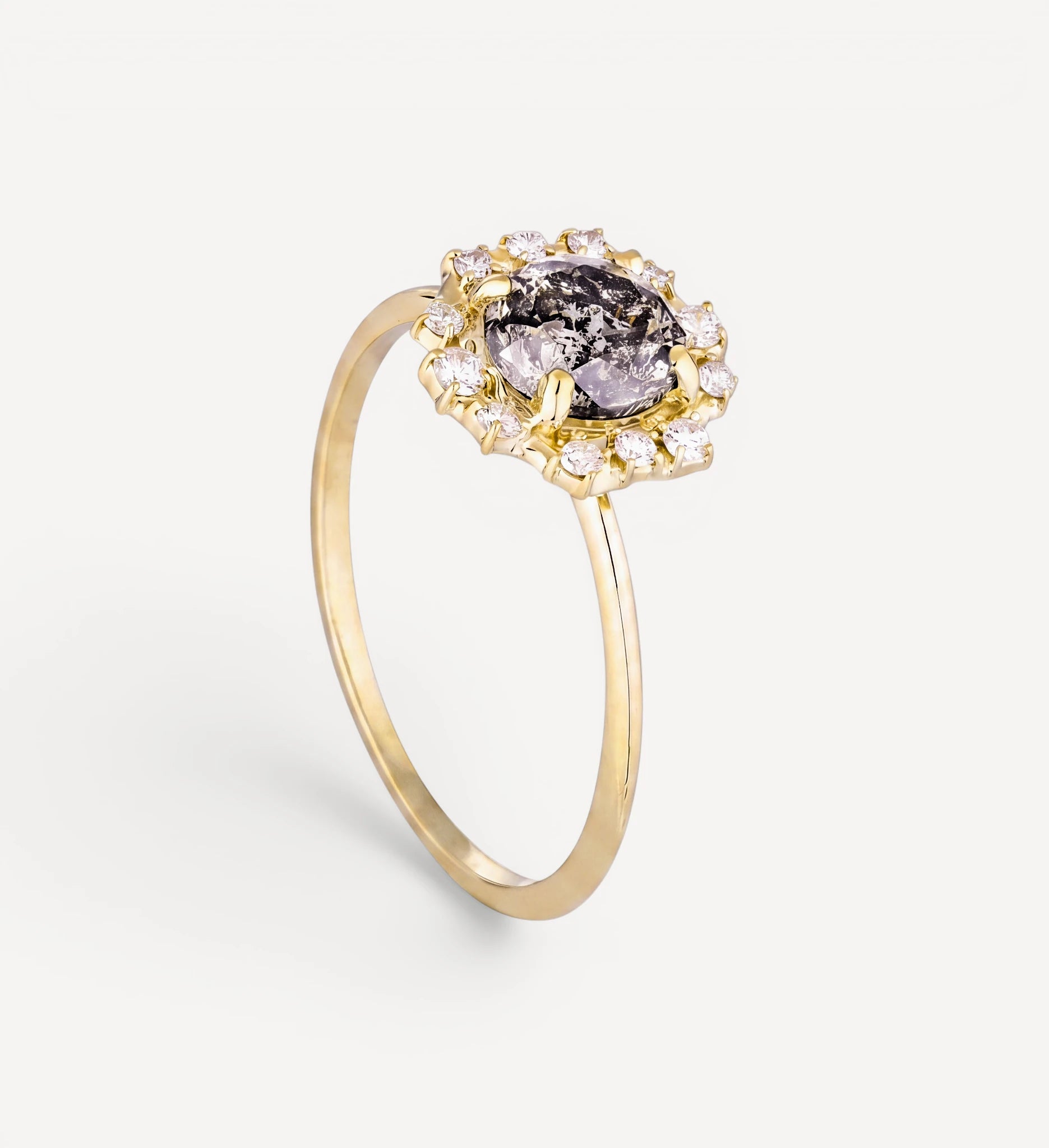 Annalise | Salt & Pepper Diamond