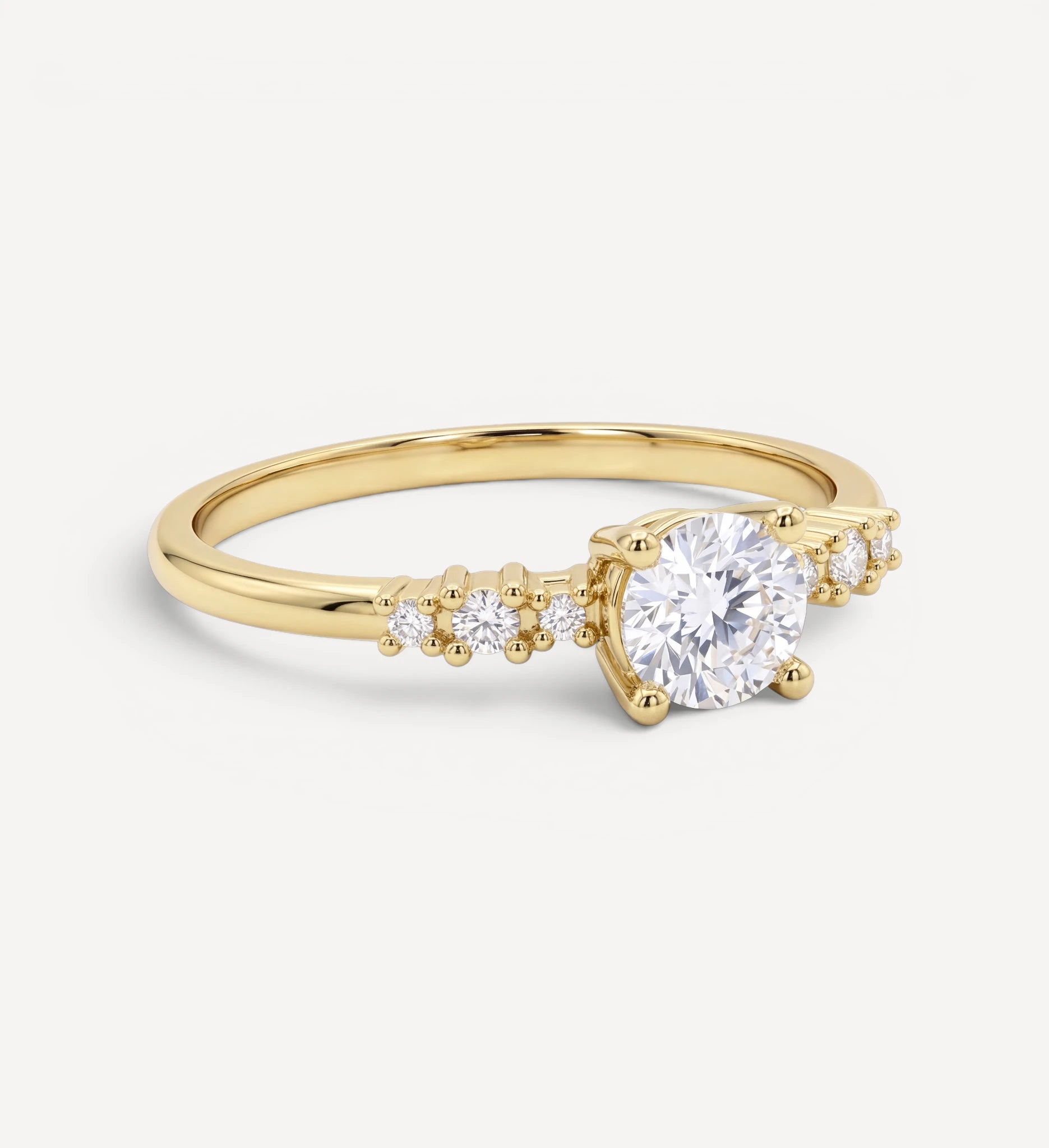 Breanna | sapphire & diamonds