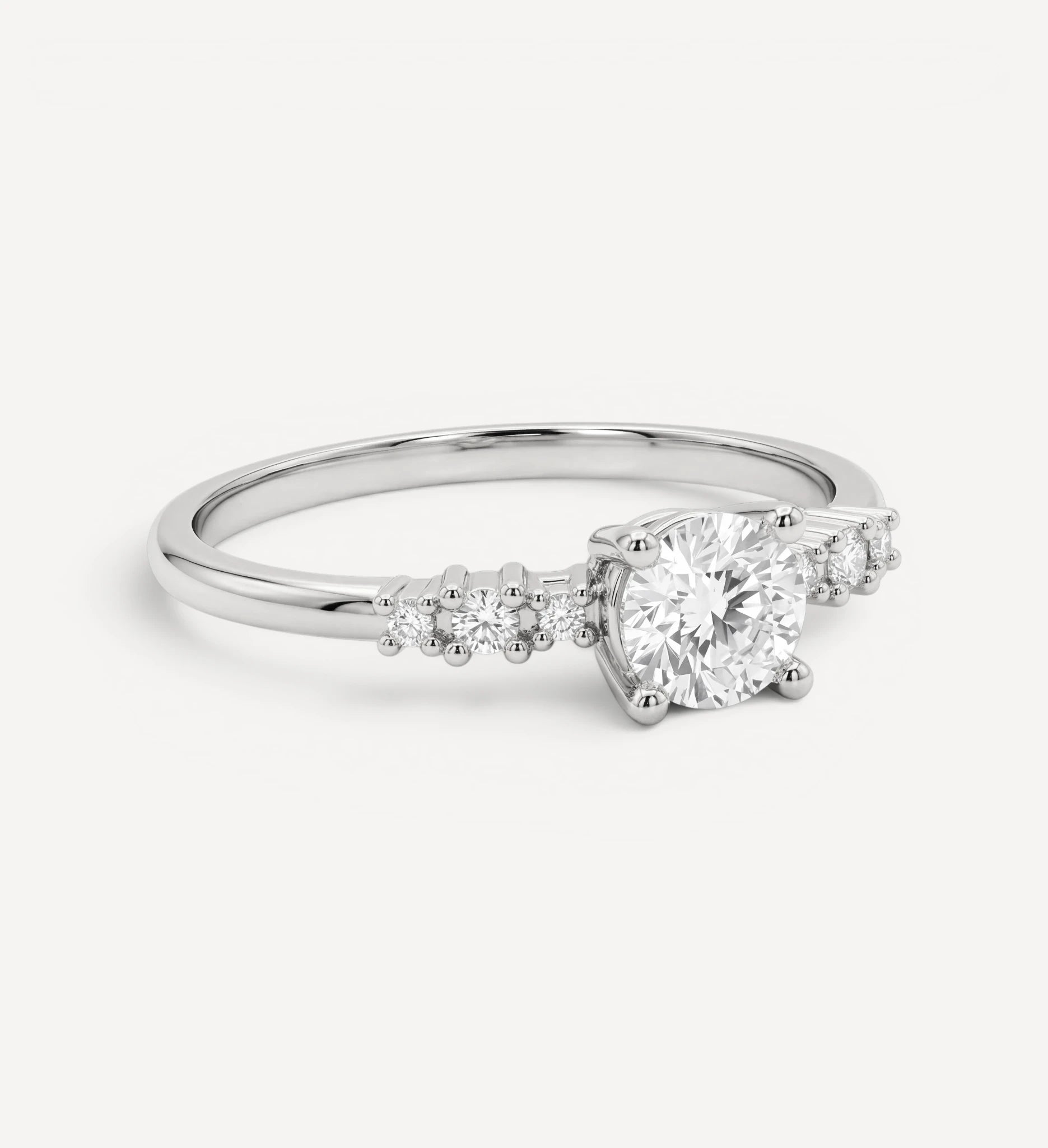 Breanna | sapphire & diamonds
