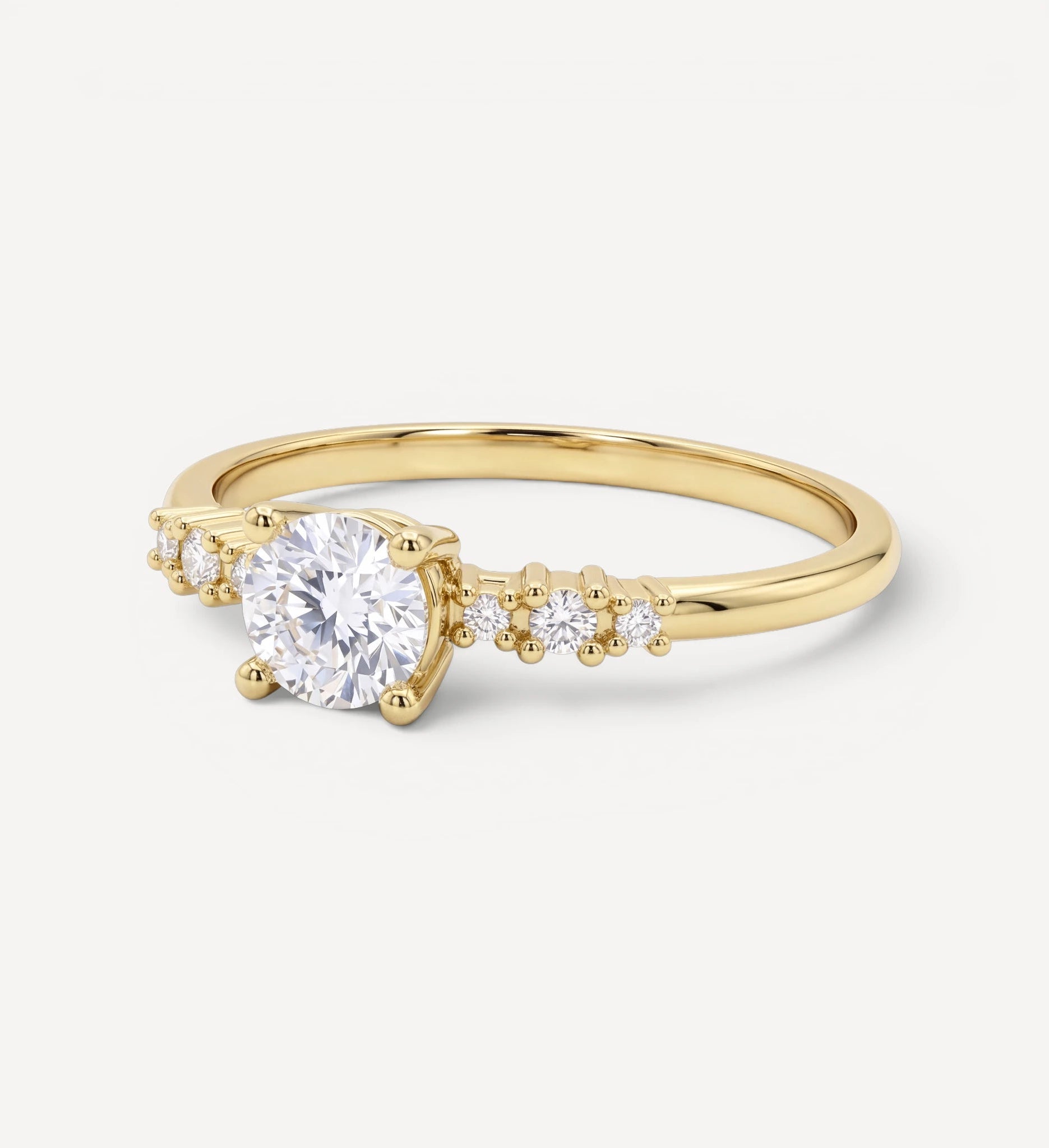 Breanna | sapphire & diamonds