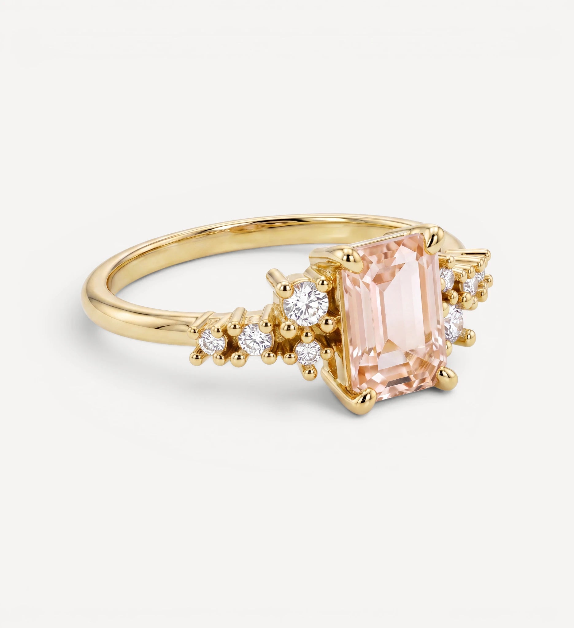 Elise | morganite & diamonds