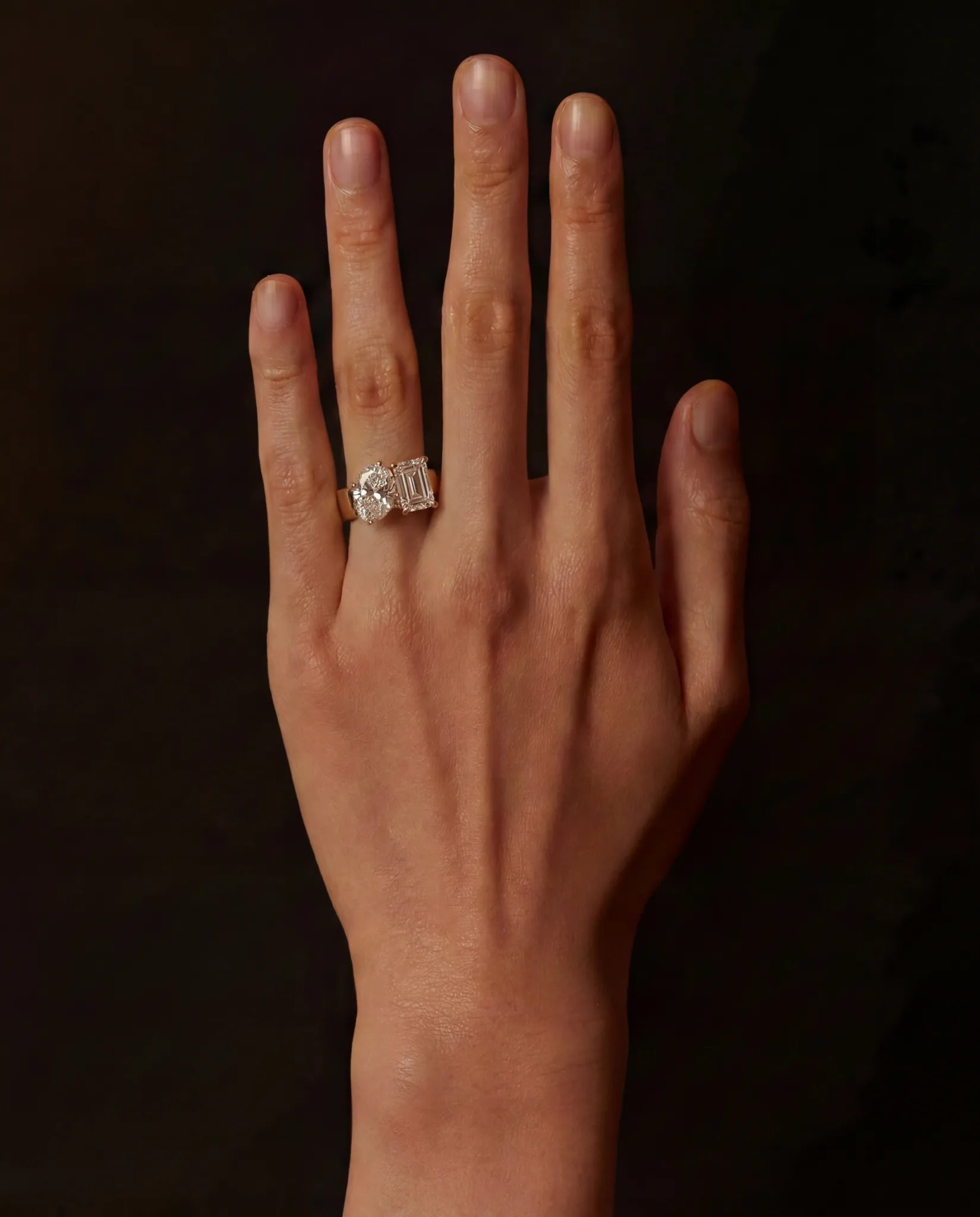 Signature Toi et Moi | Oval & Emerald