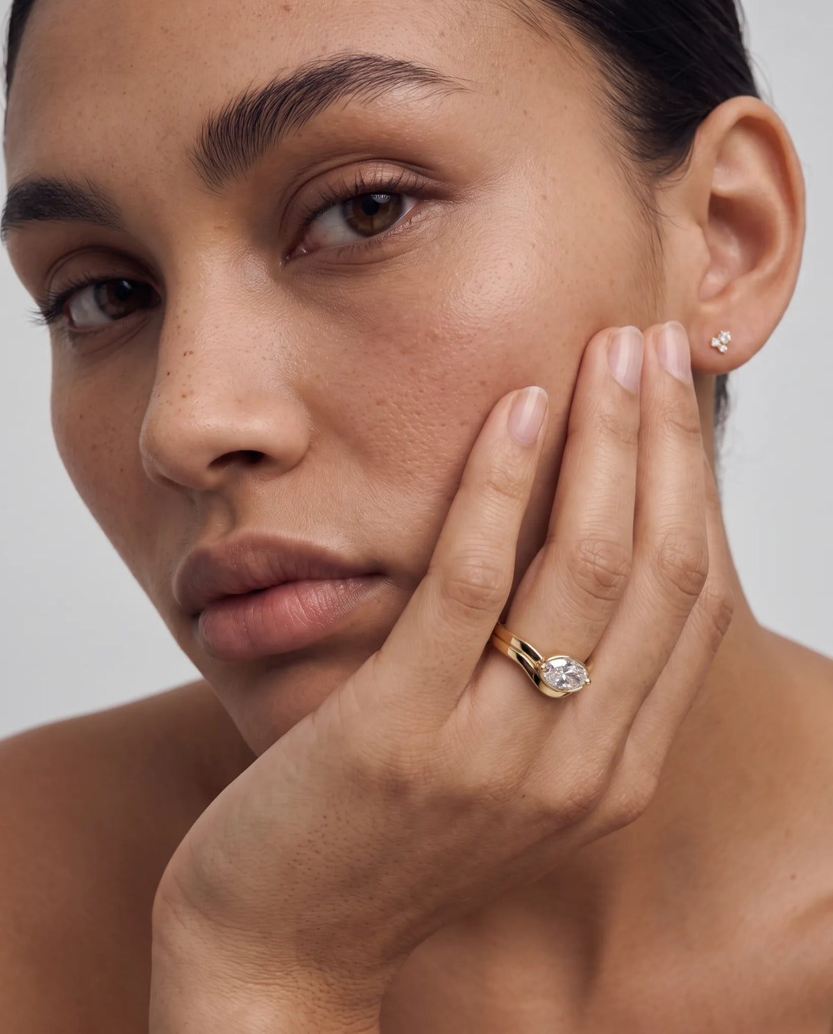 Step Cut Moval Diamond Ring No.2 | One Of A Kind