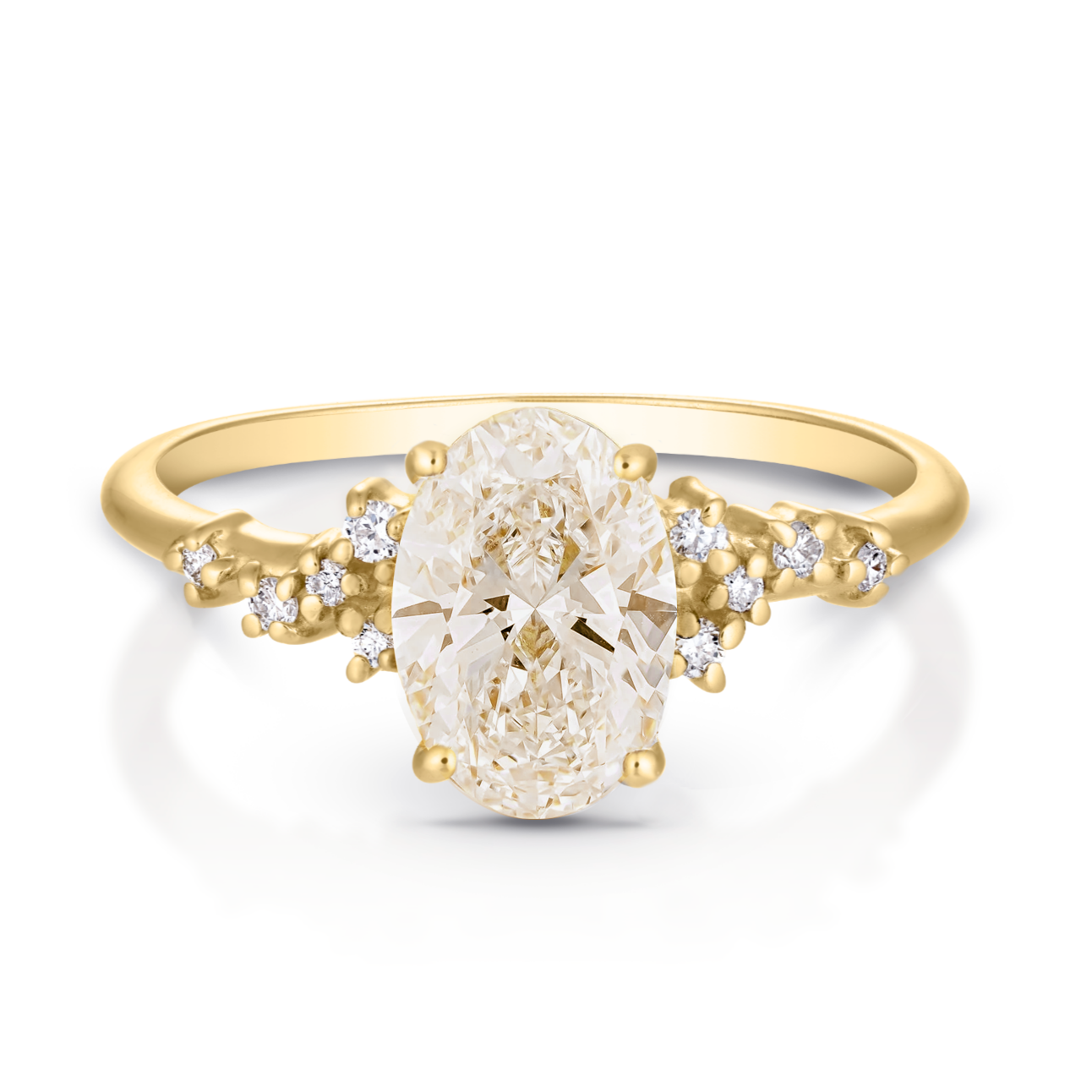 Sienna ring | oval diamond