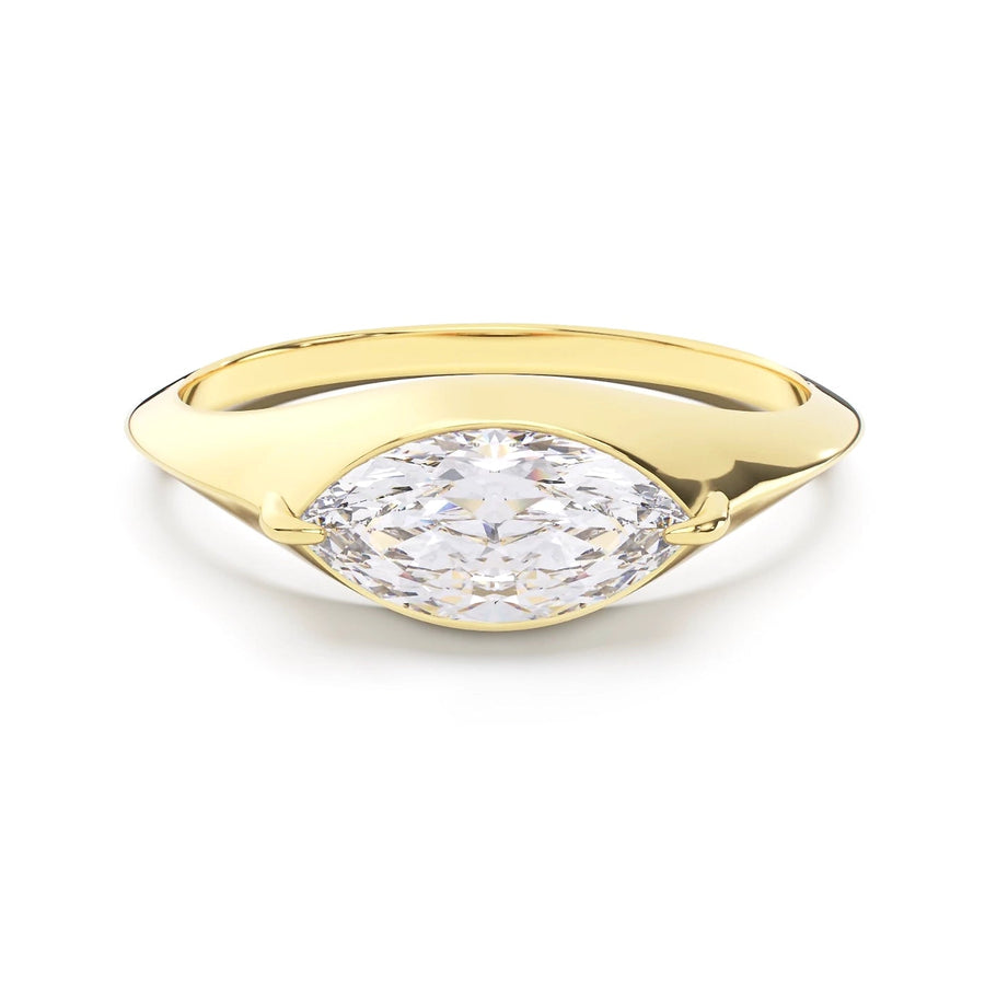 Fenwick Signet Ring II | 0.50ct Marquise Diamond