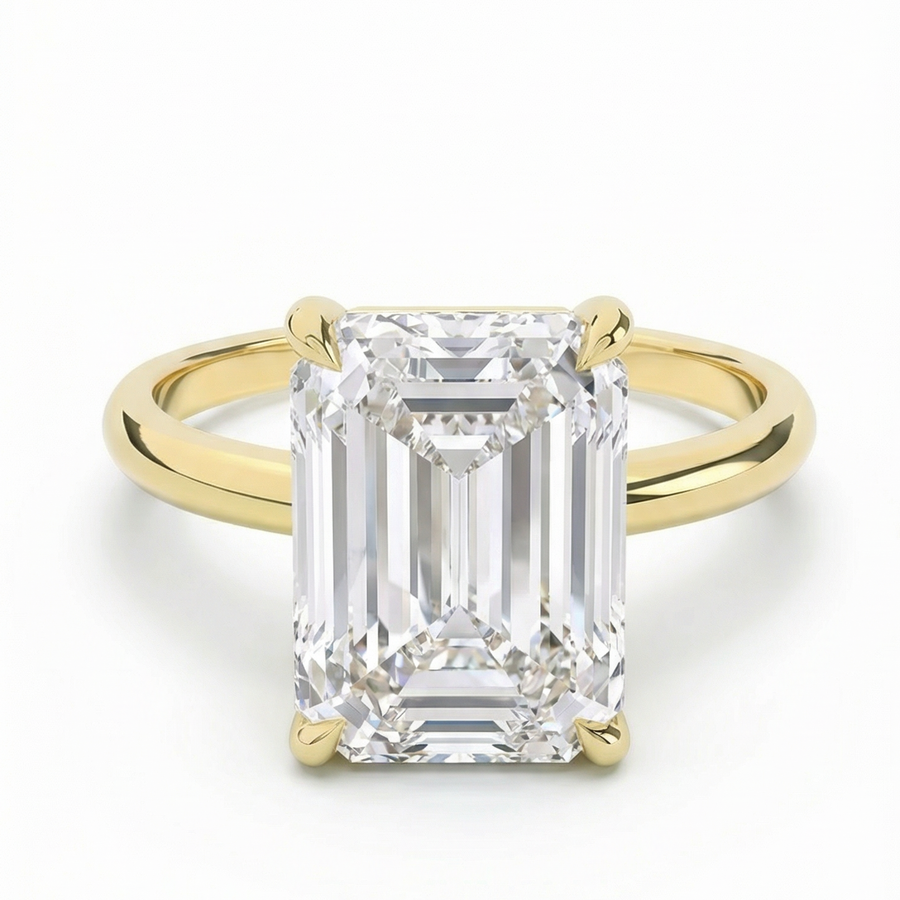 5.01ct Emerald Willa Solitaire No.1 | One Of A Kind