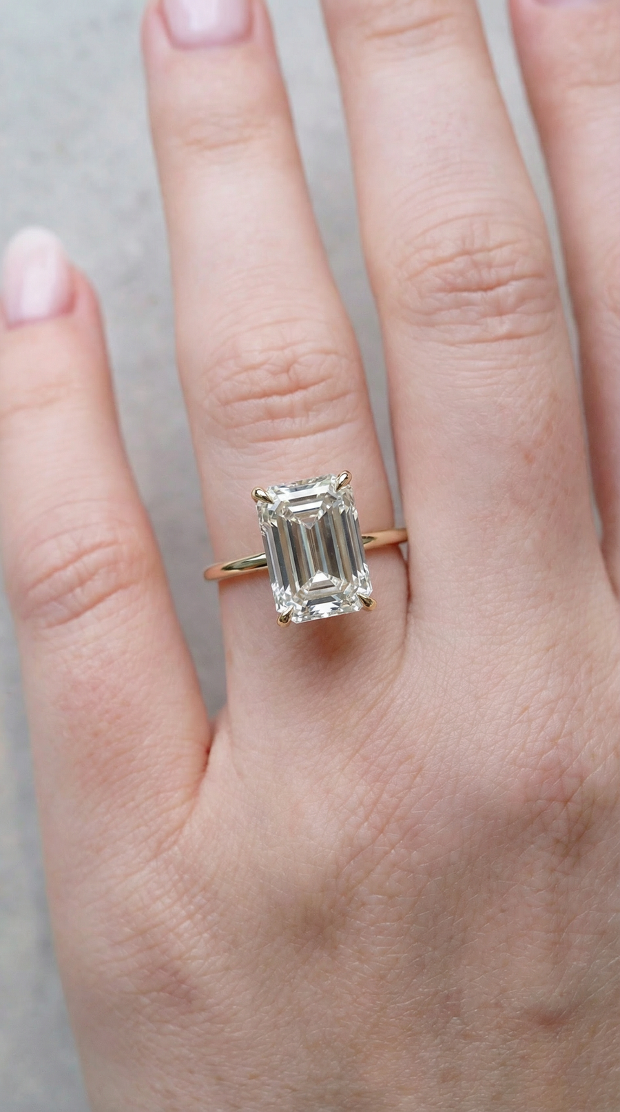 5.01ct Emerald Willa Solitaire No.1 | One Of A Kind