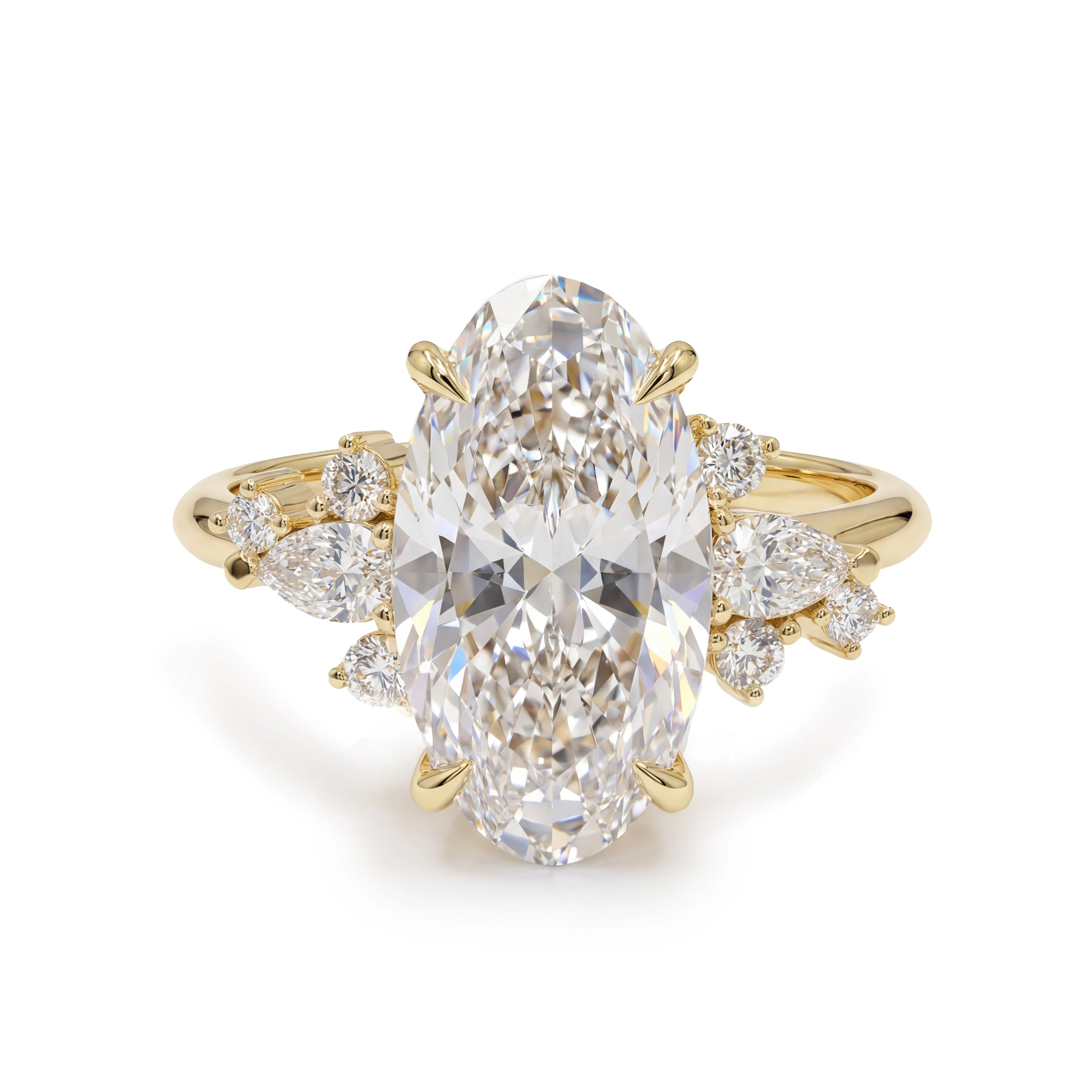 Daphne Cluster Ring | Moval Diamond