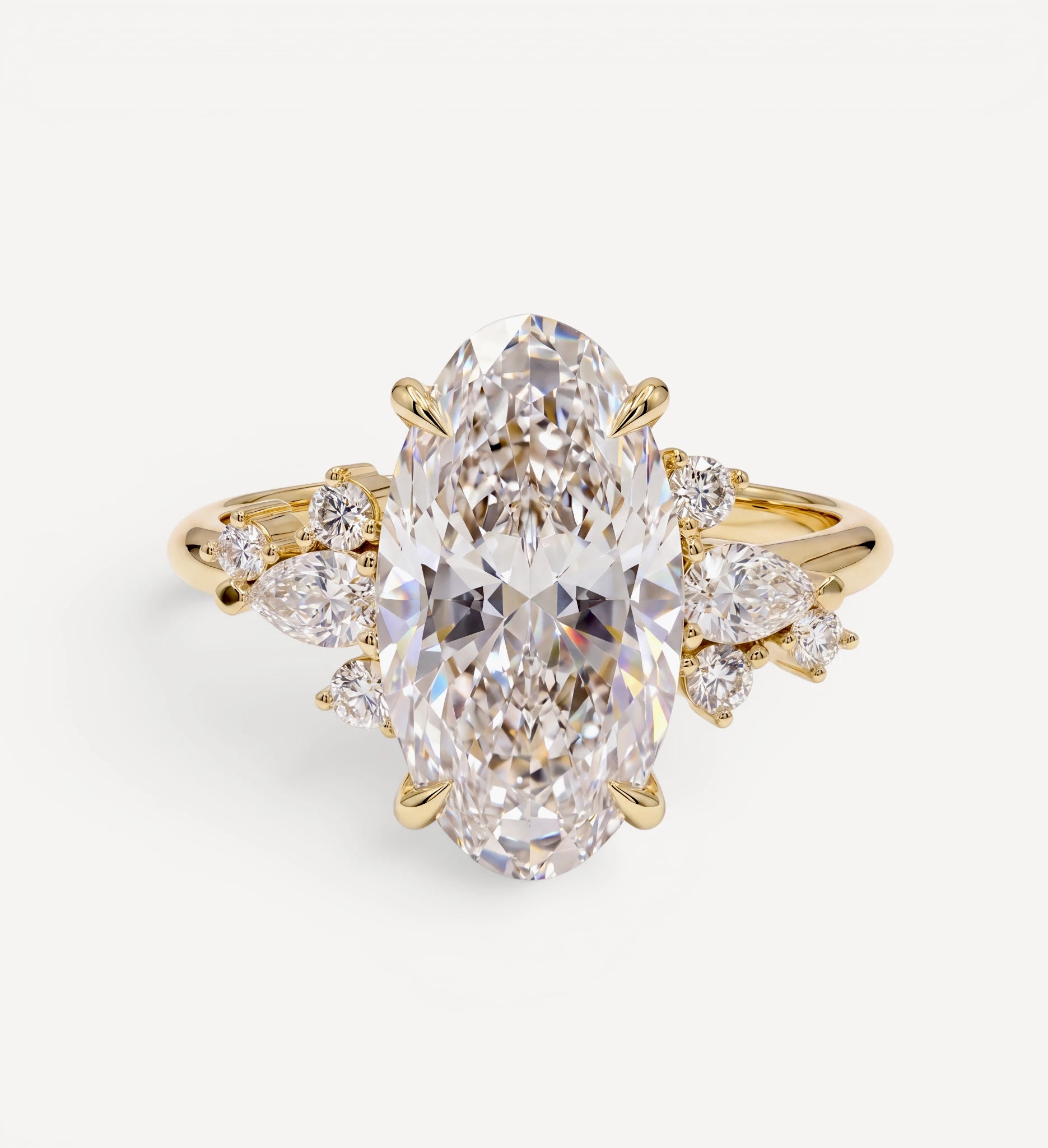 Daphne Cluster Ring | Moval Diamond