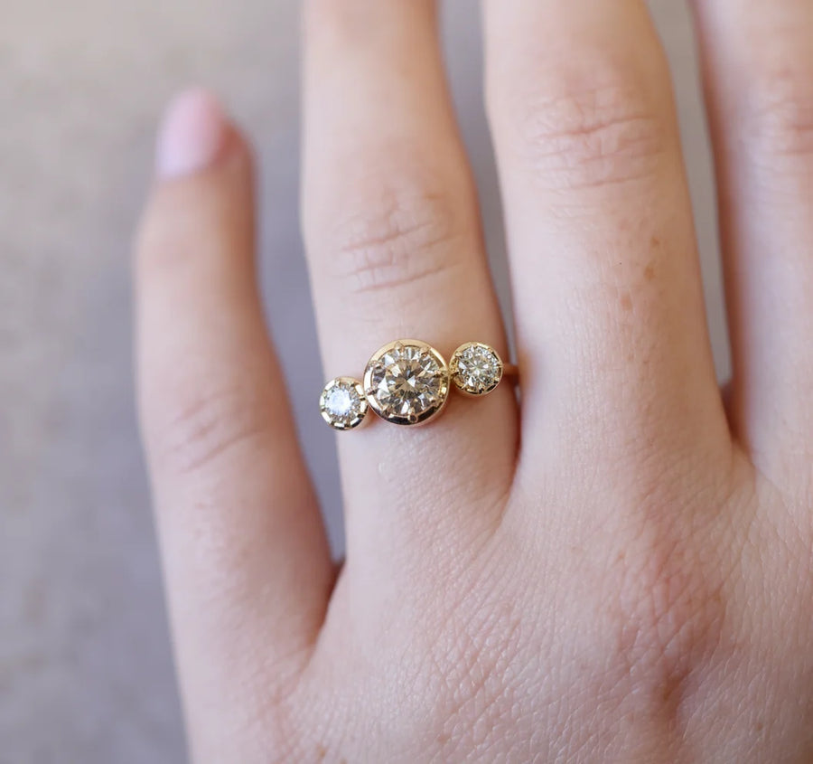 1.60ct Natural Diamond Trilogy | One Of A Kind