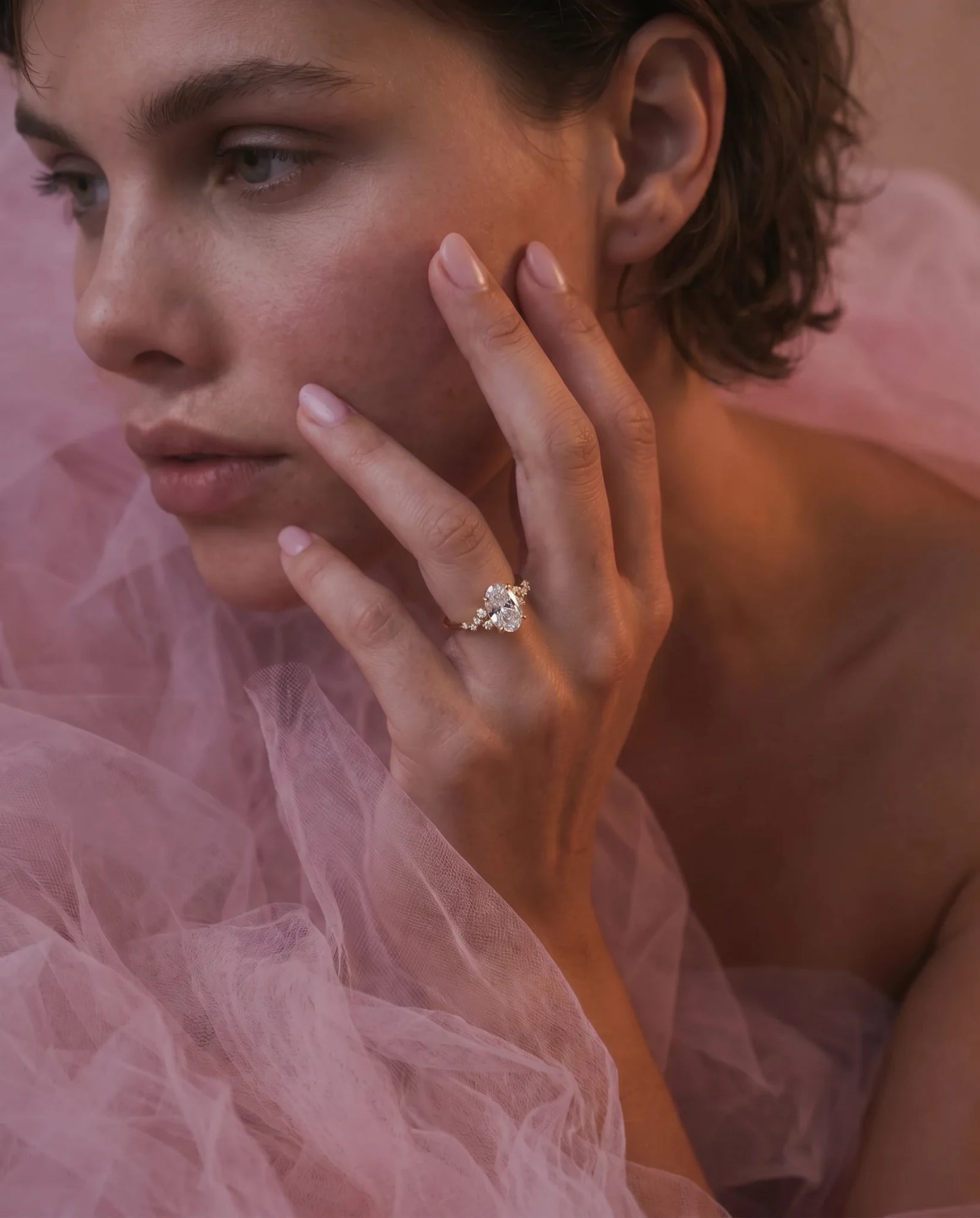 Sienna ring | oval diamond