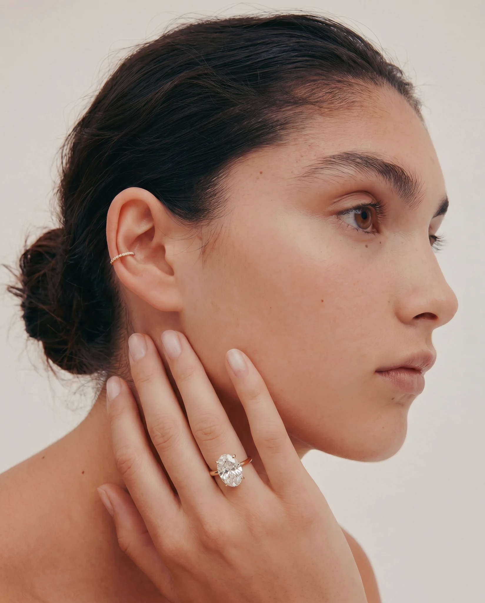 Willa Diamond Solitaire | Oval