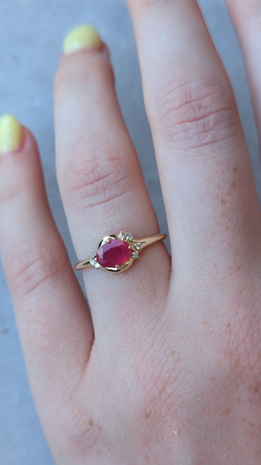 Organic Ruby Ring | One Of A Kind