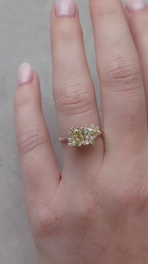 1.26ct Natural Diamond Cluster | One Of A Kind