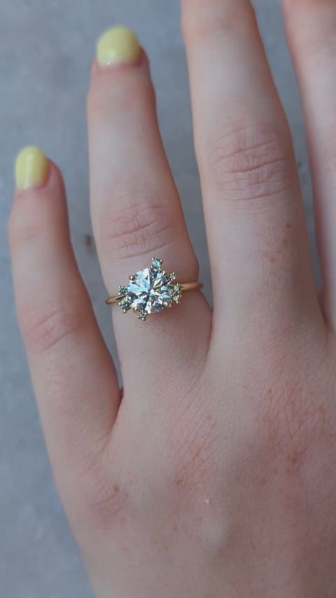 2.10ct Cluster Diamond Ring | One Of A Kind