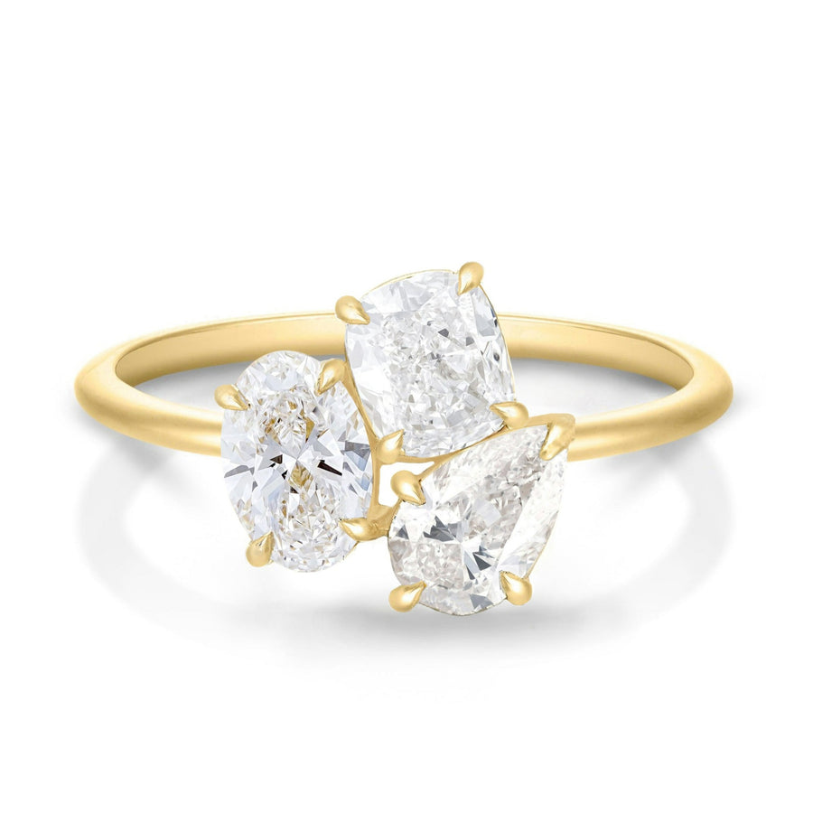 Triolet ring | diamond