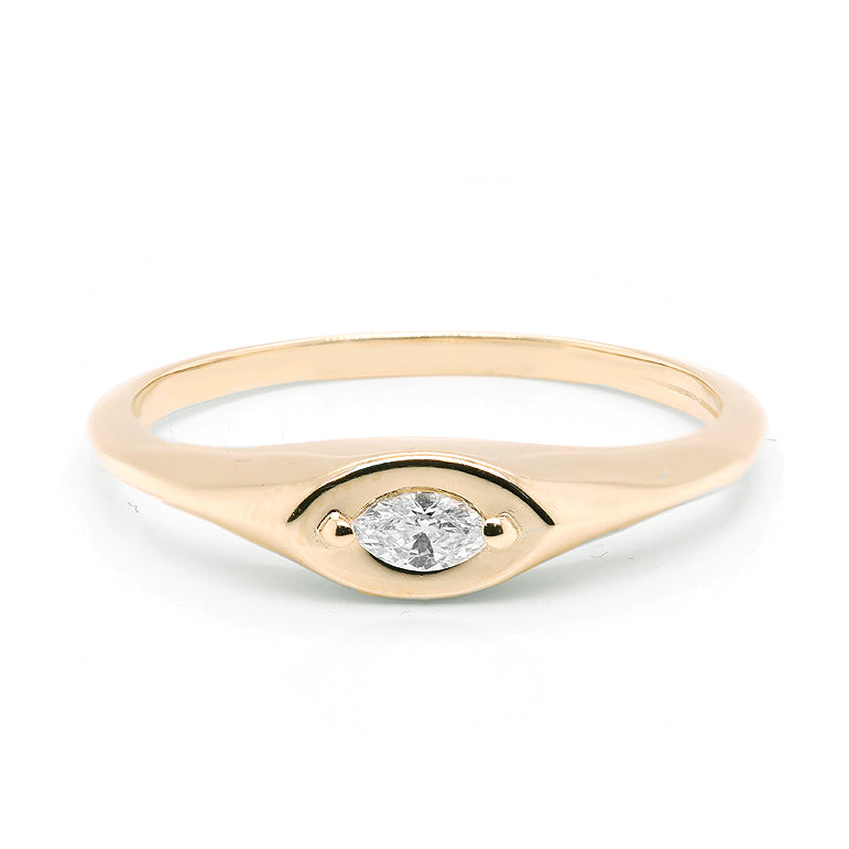 Marquise Signet II | Diamond