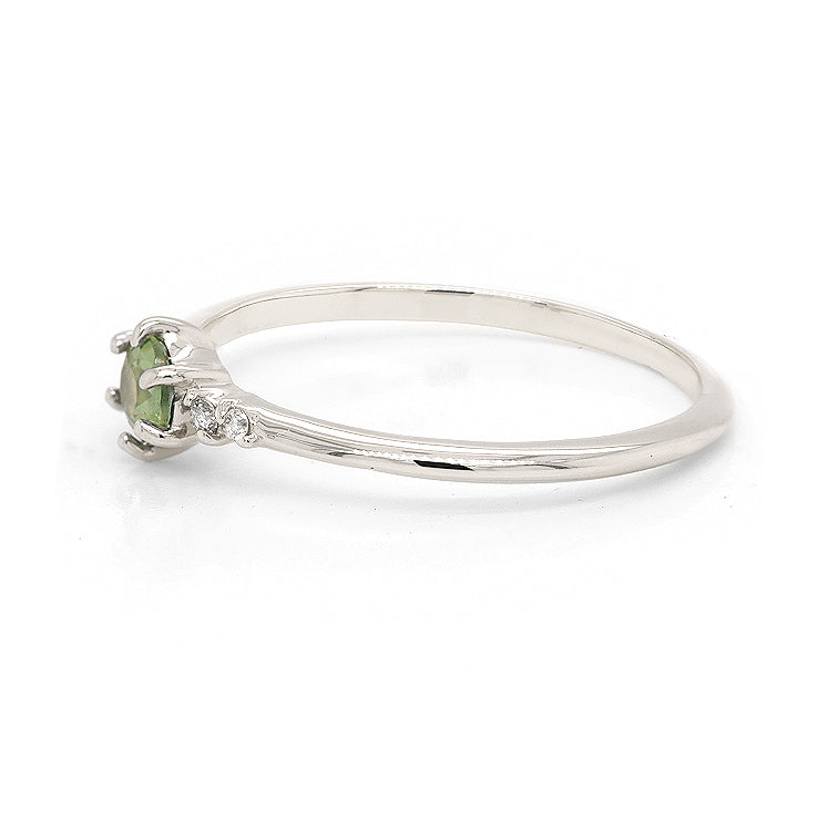 Thea | green sapphire & diamonds