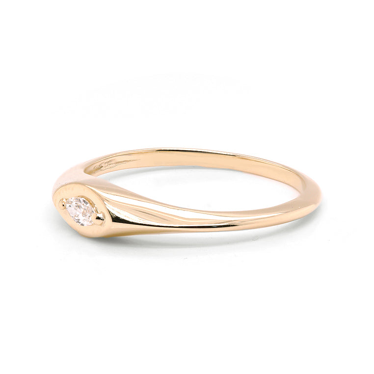 Marquise Signet II | Diamond