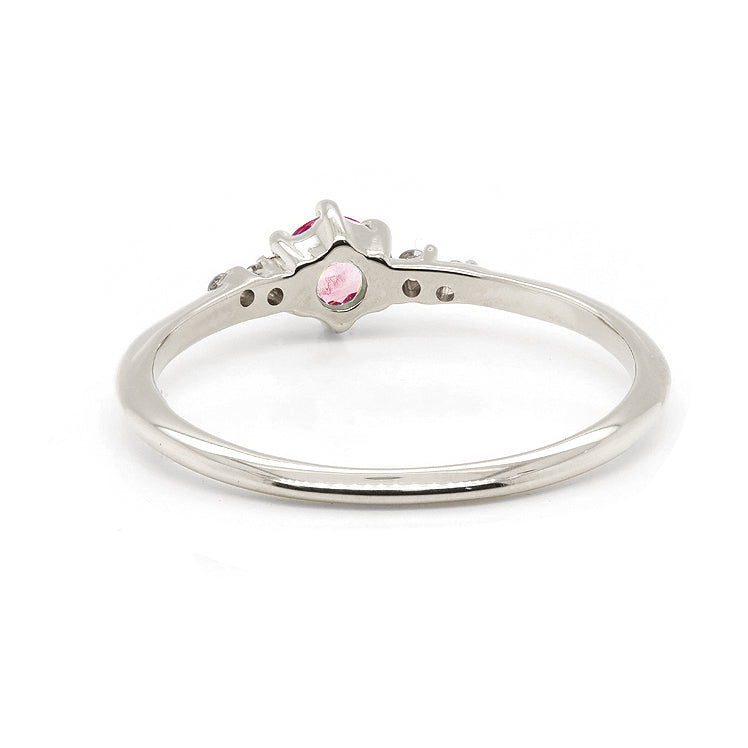 Thea | pink sapphire & diamonds