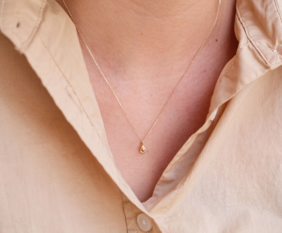 Avocado charm necklace II