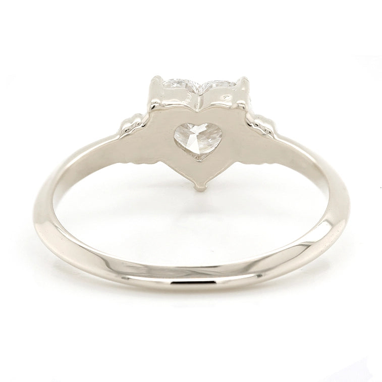 Diamond Heart ring | large