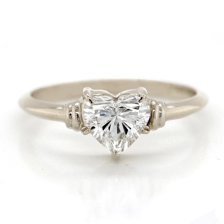 Diamond Heart ring large HLSK
