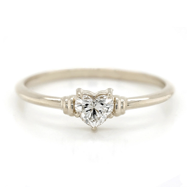 Diamond Heart ring | small