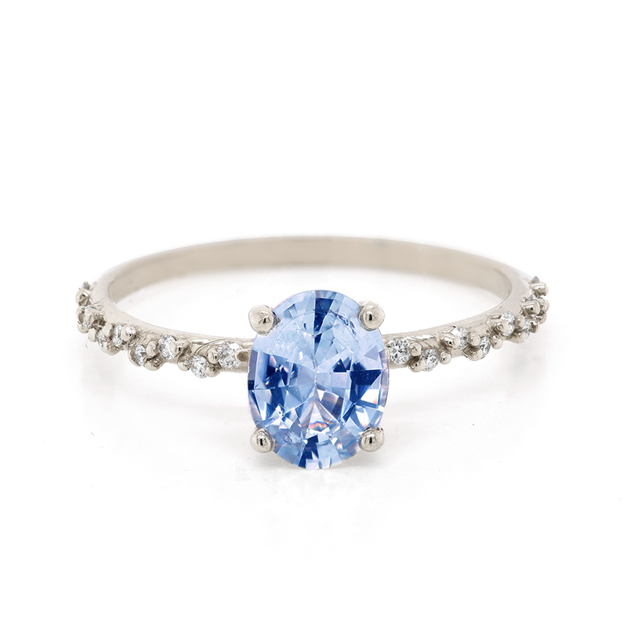Eden | blue sapphire & diamonds