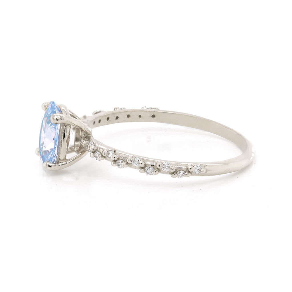 Eden | blue sapphire & diamonds