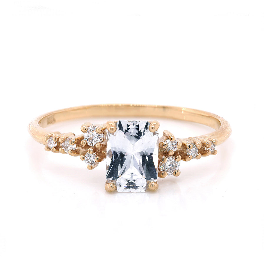 Elise II | sapphire & diamonds