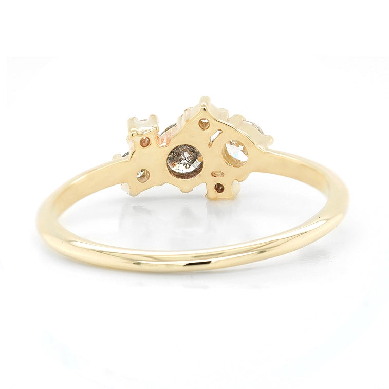 Eva Cluster ring | diamond
